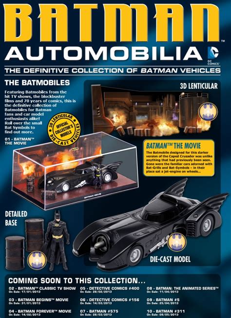 Batman Automobilia Collection Eaglemoss